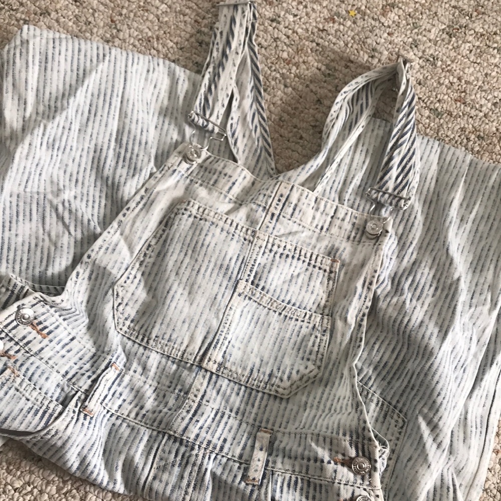 free people railroad overalls